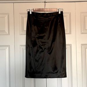 Dolce & Gabbana Satin Pencil Skirt